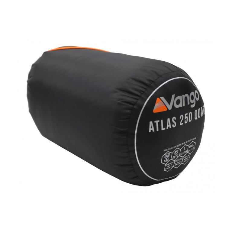 Padmore & Barnes Vango Atlas 250 Quad Sleeping Bag – Black