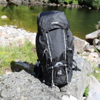 Padmore & Barnes Vango Sherpa 70:80 Rucksack – Shadow Black