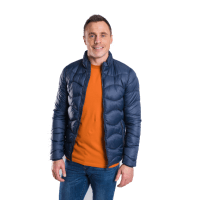 padmore & barnes XV Kings Mens Highlanders Puffer Jacket – Classic Navy