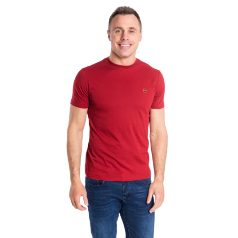padmore & barnes XV Kings Mens Kempsey T-Shirt – Chilli