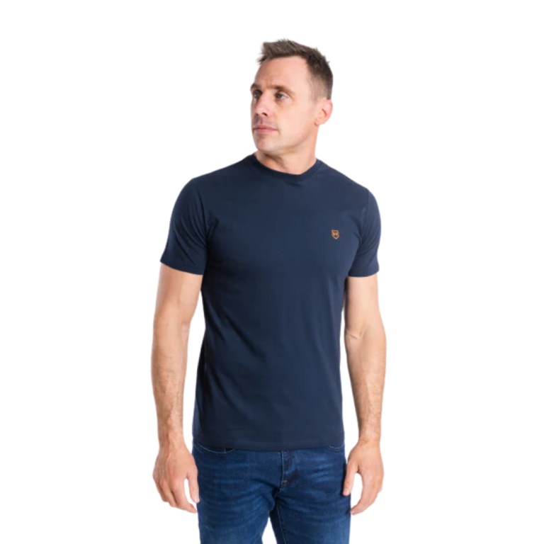 padmore & barnes XV Kings Mens Kempsey T-Shirt – Deep Ocean
