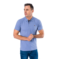 padmore & barnes XV Kings Mens Makis Polo Shirt – Perlwinkle