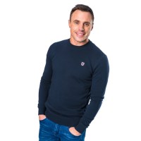 padmore & barnes XV Kings Mens Piqueros Sweatshirt – Marine