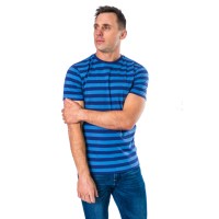 padmore & barnes XV Kings Mens Saracens Polo Shirt – Sapphire Stripe