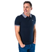 padmore & barnes XV Kings Mens Widnes Polo Shirt – Deep Ocean