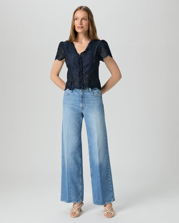 paige Anessa 31" Wide Leg Jean