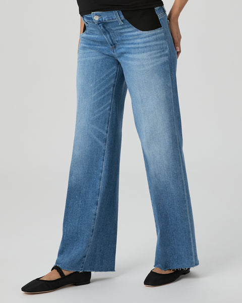 Paige Anessa Maternity 31" Wide Leg Jean