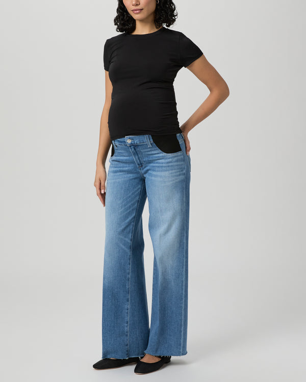 paige Anessa Maternity 31" Wide Leg Jean