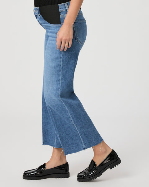 Paige Anessa Maternity Wide Leg Jean