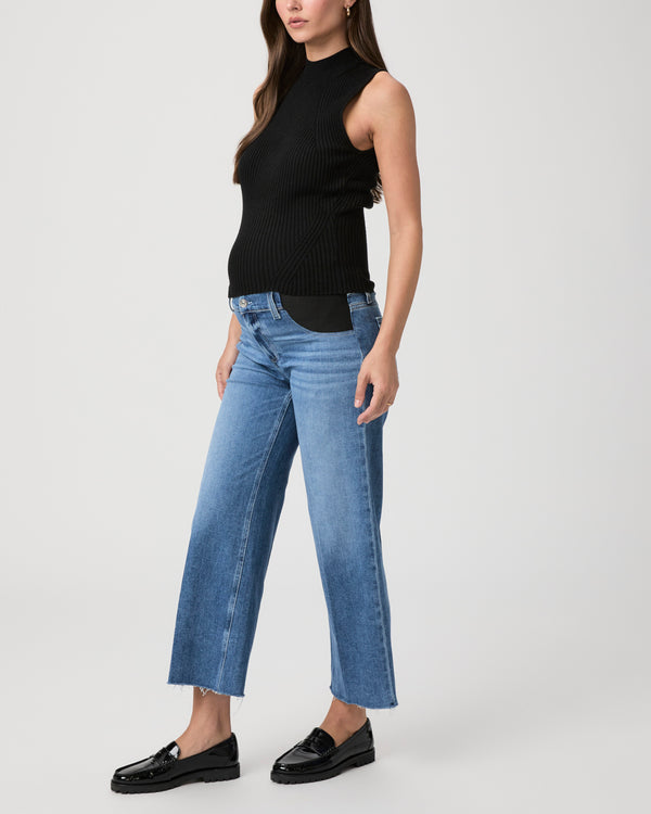 paige Anessa Maternity Wide Leg Jean