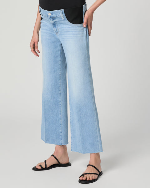 Paige Anessa Maternity Wide Leg Jean