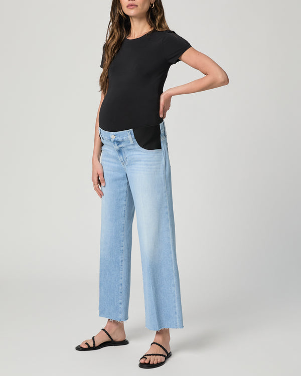 paige Anessa Maternity Wide Leg Jean