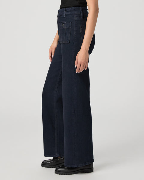 Paige Anessa Petite 29" Wide Leg Jean