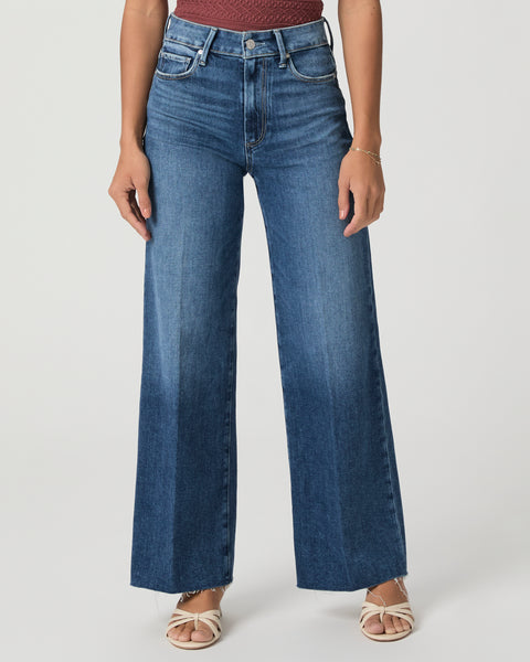 Paige Anessa Petite 29" Wide Leg Jean