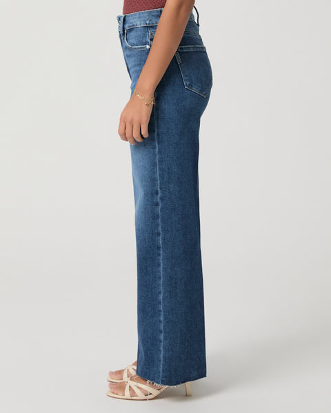 Paige Anessa Petite 29" Wide Leg Jean