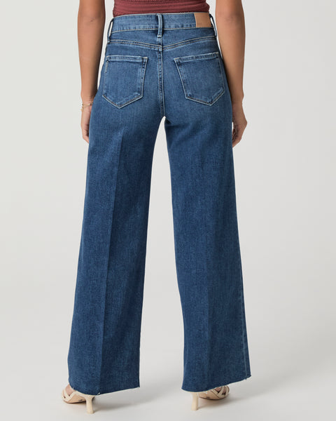 Paige Anessa Petite 29" Wide Leg Jean