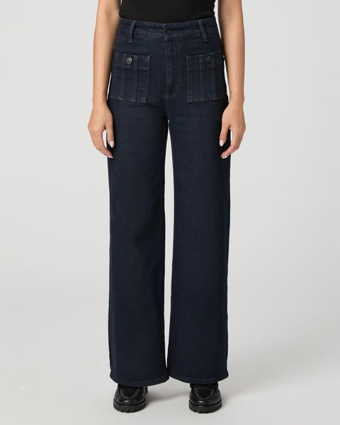Paige Anessa Petite 29" Wide Leg Jean