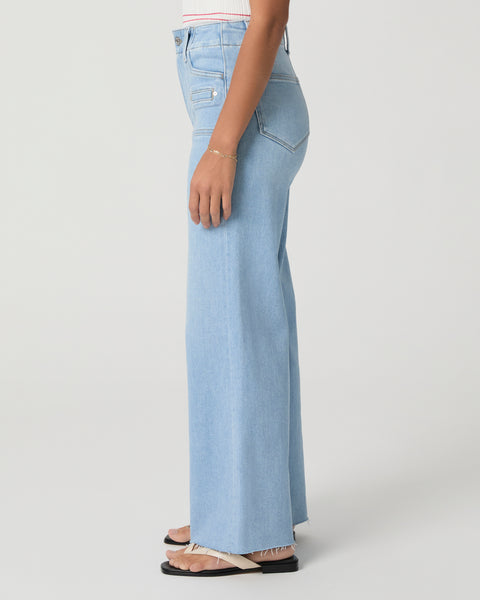 Paige Anessa Petite 29" Wide Leg Jean