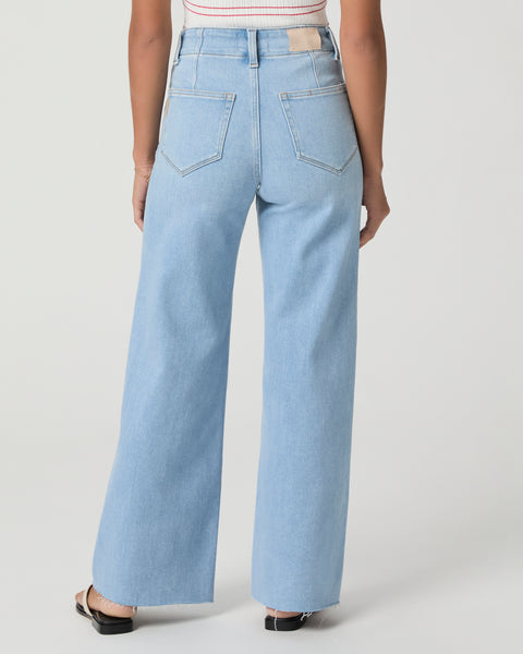 Paige Anessa Petite 29" Wide Leg Jean