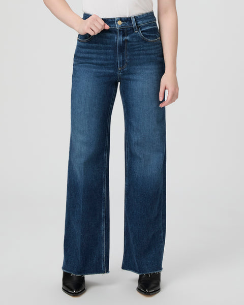Paige Anessa Petite 29" Wide Leg Jean