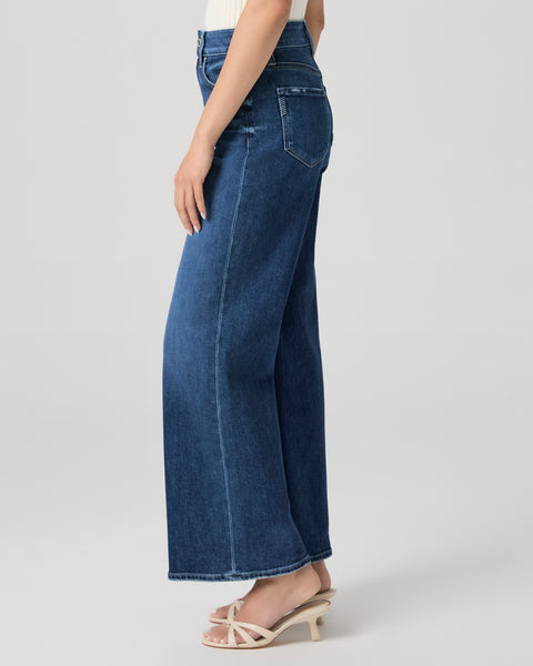 Paige Anessa Petite 29" Wide Leg Jean