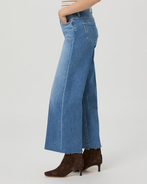 Paige Anessa Petite 29" Wide Leg Jean