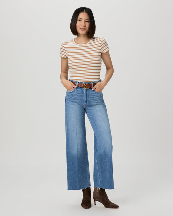 paige Anessa Petite 29" Wide Leg Jean