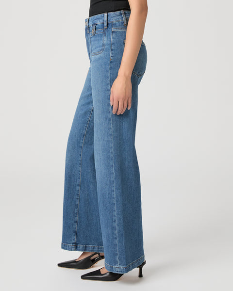Paige Anessa Petite 29" Wide Leg Jean