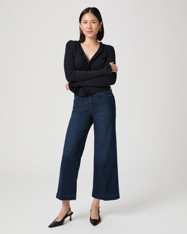 paige Anessa Petite Wide Leg Jean