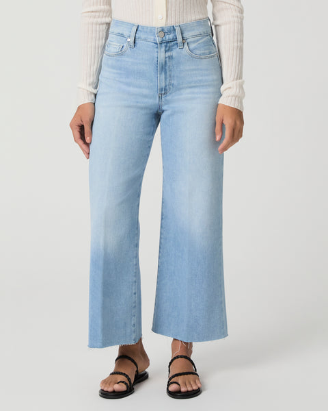 Paige Anessa Petite Wide Leg Jean