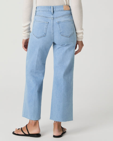 Paige Anessa Petite Wide Leg Jean