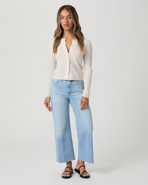 paige Anessa Petite Wide Leg Jean