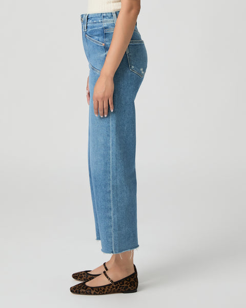 Paige Anessa Petite Wide Leg Jean