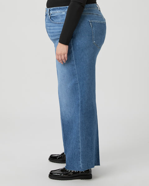 Paige Anessa Plus 31" Wide Leg Jean