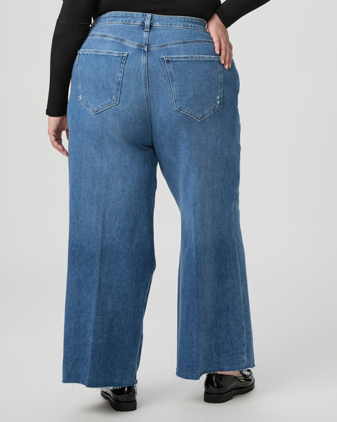 Paige Anessa Plus 31" Wide Leg Jean