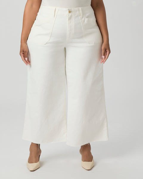 Paige Anessa Plus Wide Leg Jean