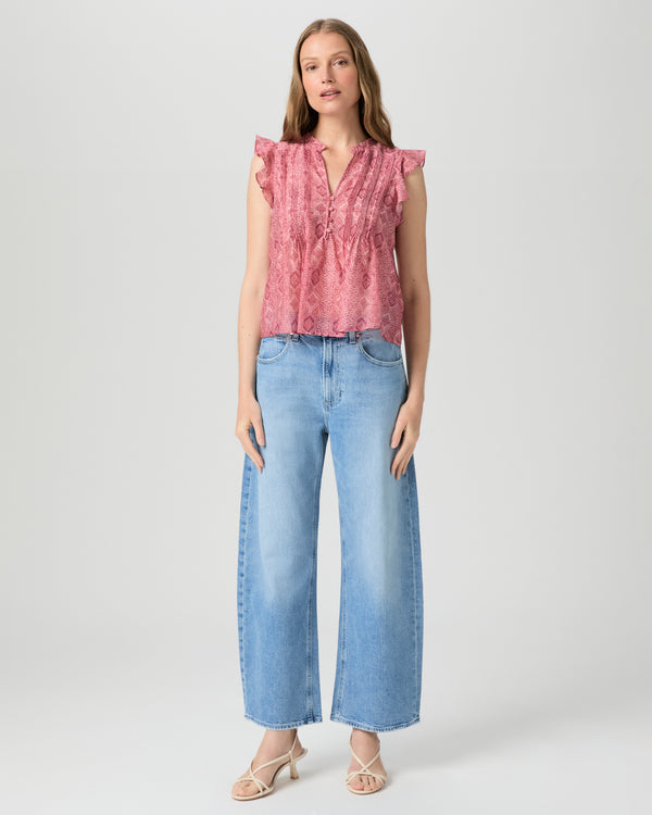 paige Arellia Ankle Barrel Leg Jean