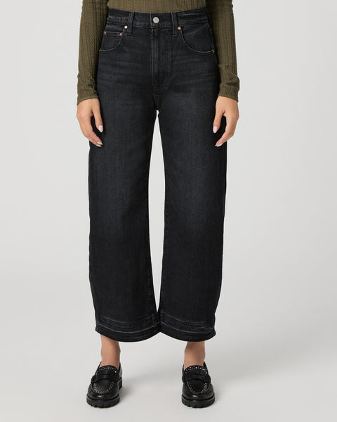 Paige Arellia Ankle Petite Barrel Leg Jean