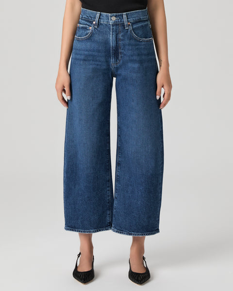 Paige Arellia Ankle Petite Barrel Leg Jean