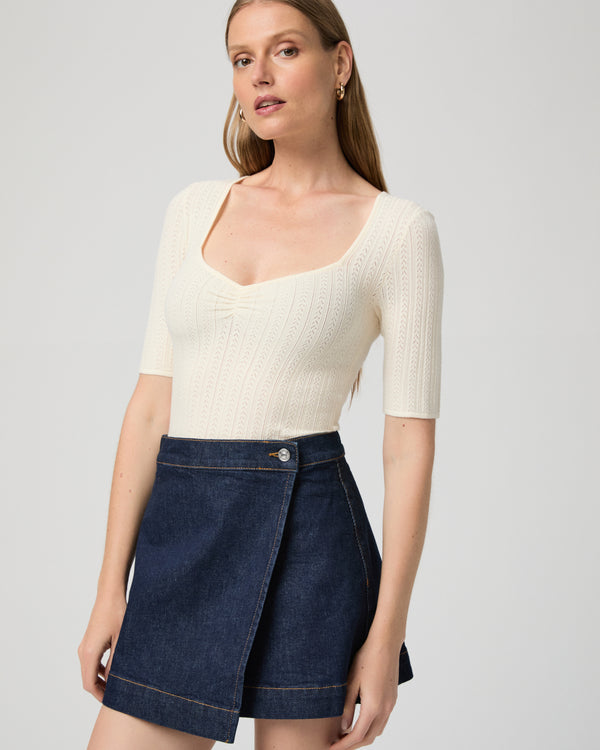 paige Aven Wrap Skirt