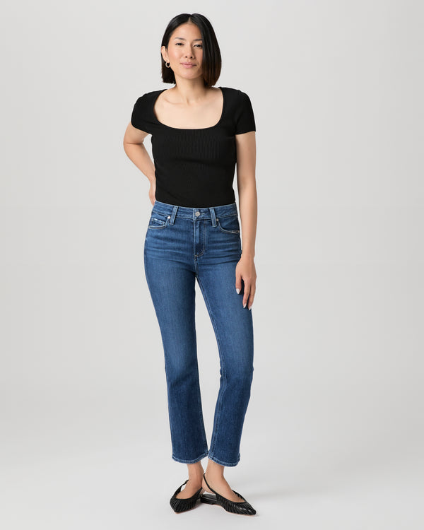 paige Cindy Petite Straight Jean