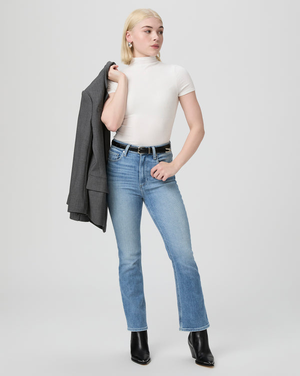 paige Claudine Petite Flare Jean