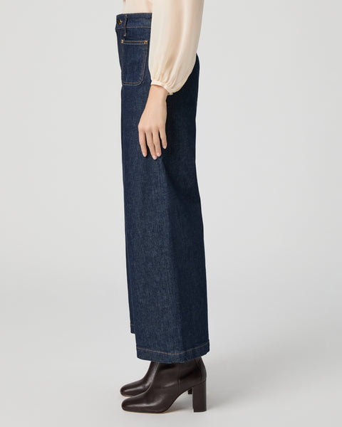 Paige Harper Ankle Wide Leg Jean