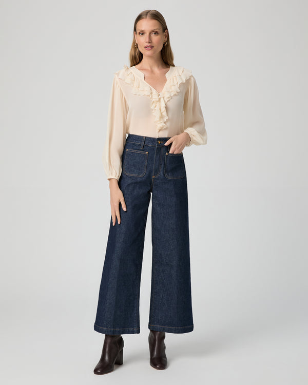 paige Harper Ankle Wide Leg Jean