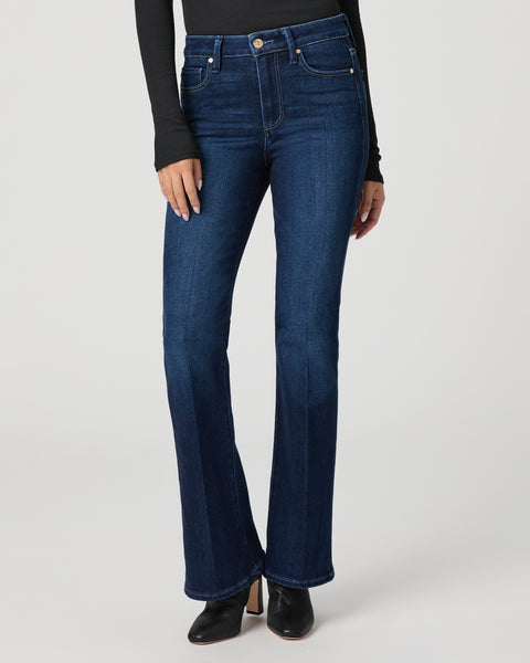 Paige High Rise Laurel Canyon Petite Bootcut Jean