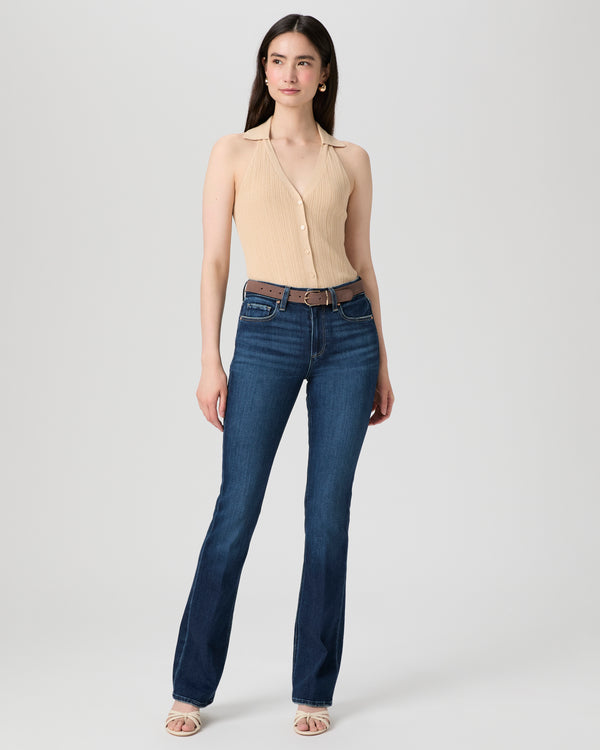 paige High Rise Manhattan Bootcut Jean