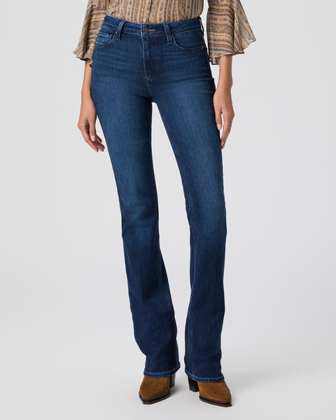 Paige High Rise Manhattan Bootcut Jean