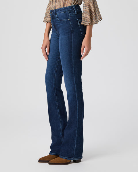 Paige High Rise Manhattan Bootcut Jean