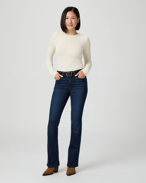 paige High Rise Manhattan Petite 30" Bootcut