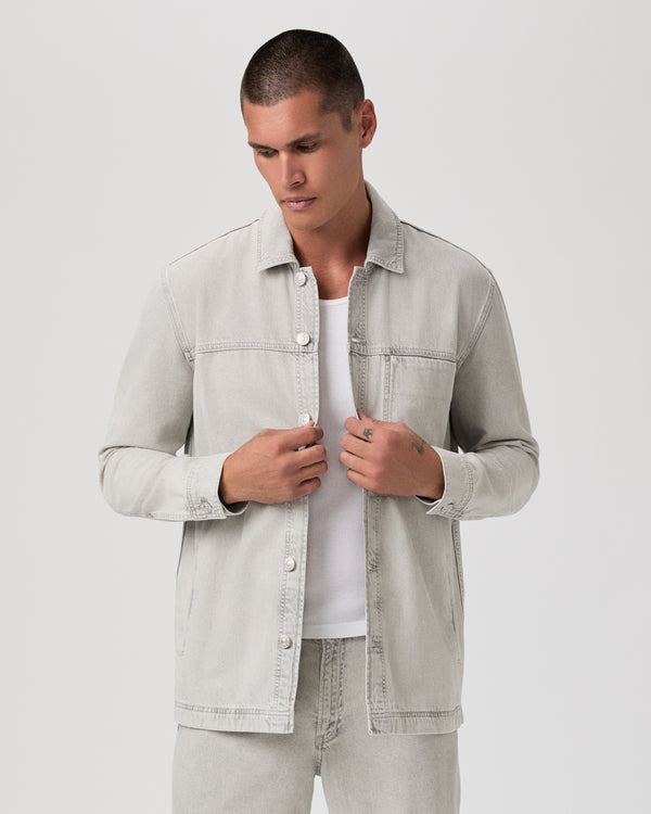paige Isaiah Denim Overshirt